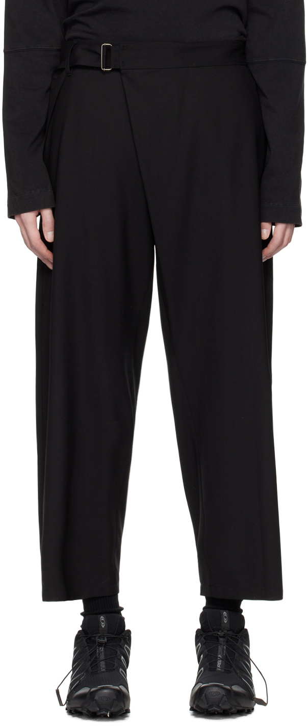 Attachment Black Wrapped Trousers Attachment