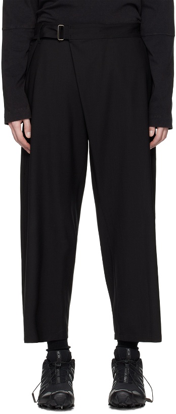Photo: Attachment Black Wrapped Trousers
