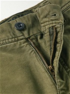 Incotex - Tapered Tricochino Cargo Trousers - Green