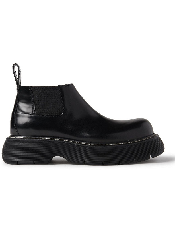 Photo: Bottega Veneta - Bounce Leather Chelsea Boots - Black
