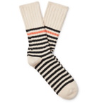 Thunders Love - Marine Striped Recycled Cotton-Blend Socks - Multi