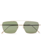 MONC - Oliver Spencer Osbourne Aviator-Style Gold-Tone Sunglasses