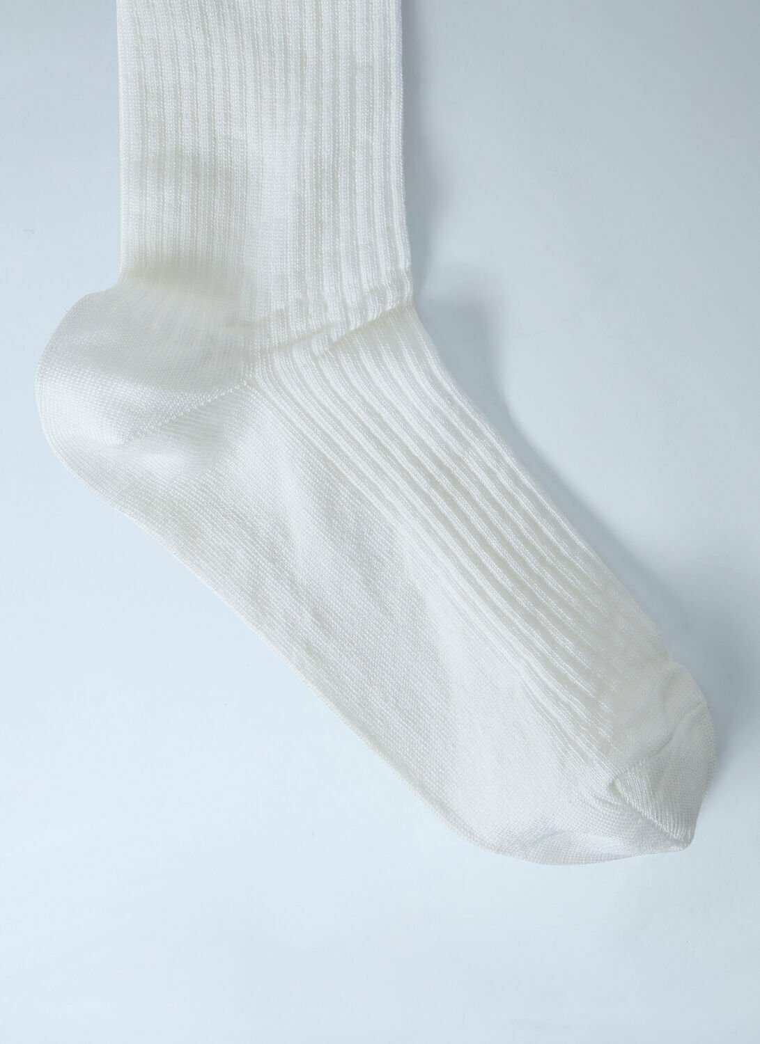 MM6 Maison Margiela Ribbed Knit Knee-High Socks