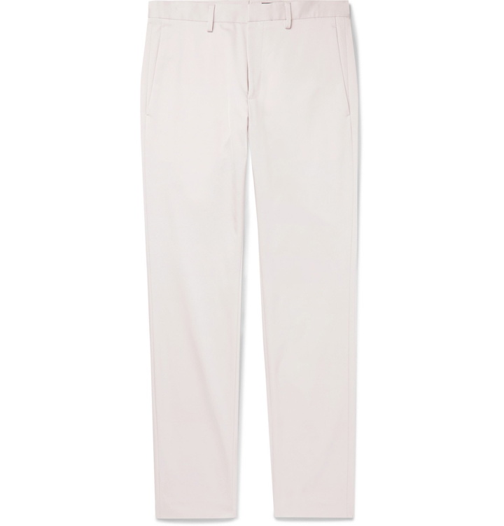 Photo: Theory - Zaine Slim-Fit Twill Trousers - White