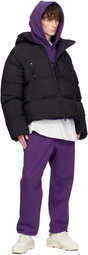 Y-3 Black Puffer Down Jacket