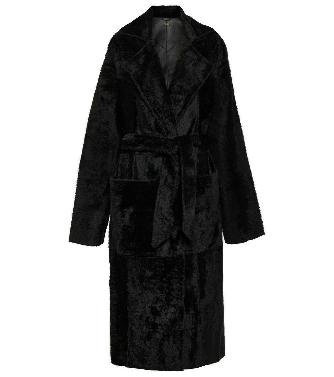 【Dodo Bar Or】 Menash shearling-linedレザージャケット Menash shearling-lined leather jacket in black - Dodo Bar Or