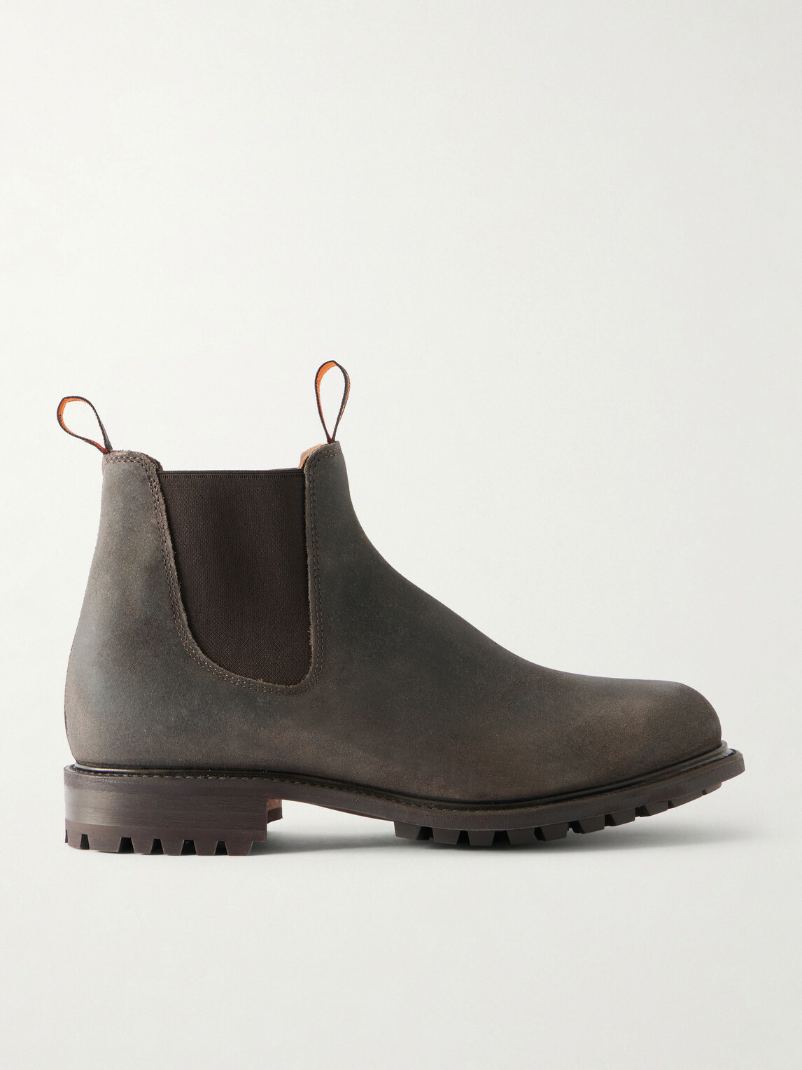 R.M.Williams - Gardener Waxed-Suede Chelsea Boots - Brown