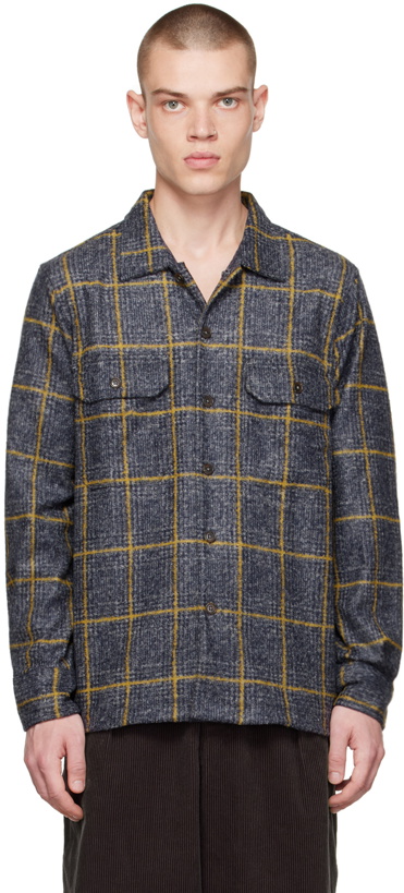 Photo: Universal Works Navy Utility Shirt