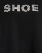Shoe Womens Sweatshirt in Black