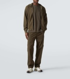 Stone Island Compass cotton zip-up hoodie