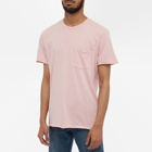Rag & Bone Men's Miles Pocket T-Shirt in Light Pink