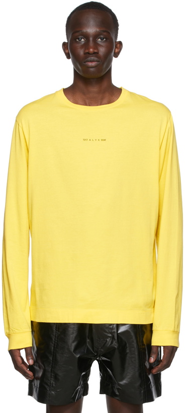 Photo: 1017 ALYX 9SM Yellow Graphic T-Shirt