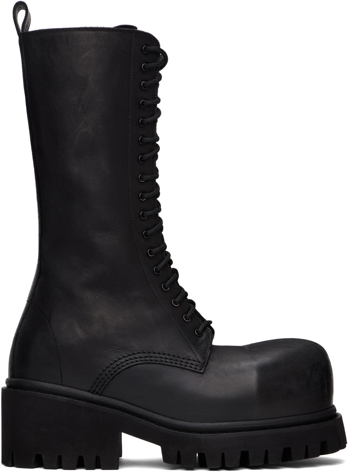 靴 balenciaga stomper boots Balenciaga Black Stomper Boots Balenciaga