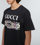 Gucci - Double G printed jersey T-shirt