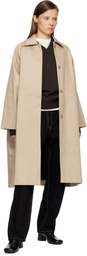 CASEY CASEY Beige Carlyle Trench Coat