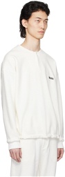 ZEGNA White Crewneck Sweatshirt