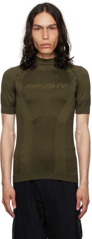 Photo: MISBHV Khaki Jacquard Turtleneck