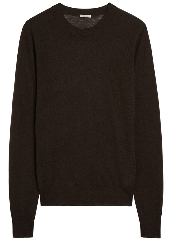 Photo: Joseph Cashmere top Brown