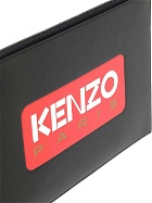 KENZO - Logo Leather Pouch