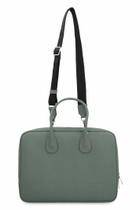 Valextra My Logo Leather Briefcase