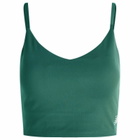 New Balance Women's Soft Bra Top in Nightwatch Green