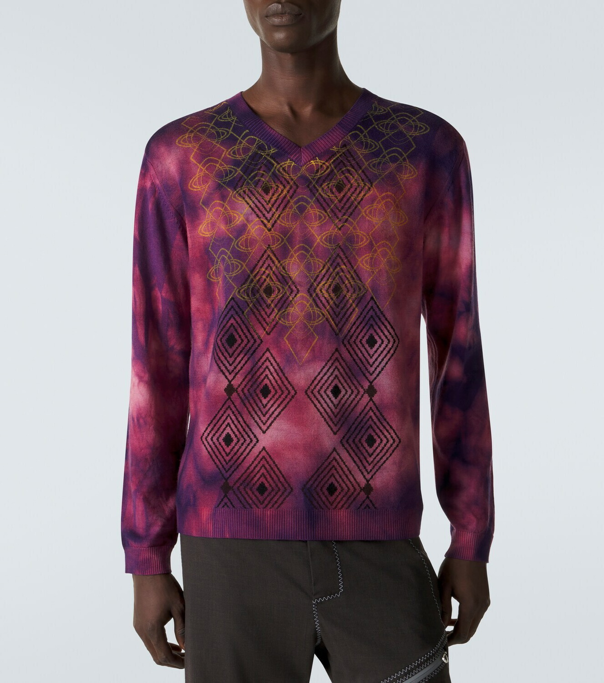 Kiko Kostadinov Hatha tie-dye wool sweater