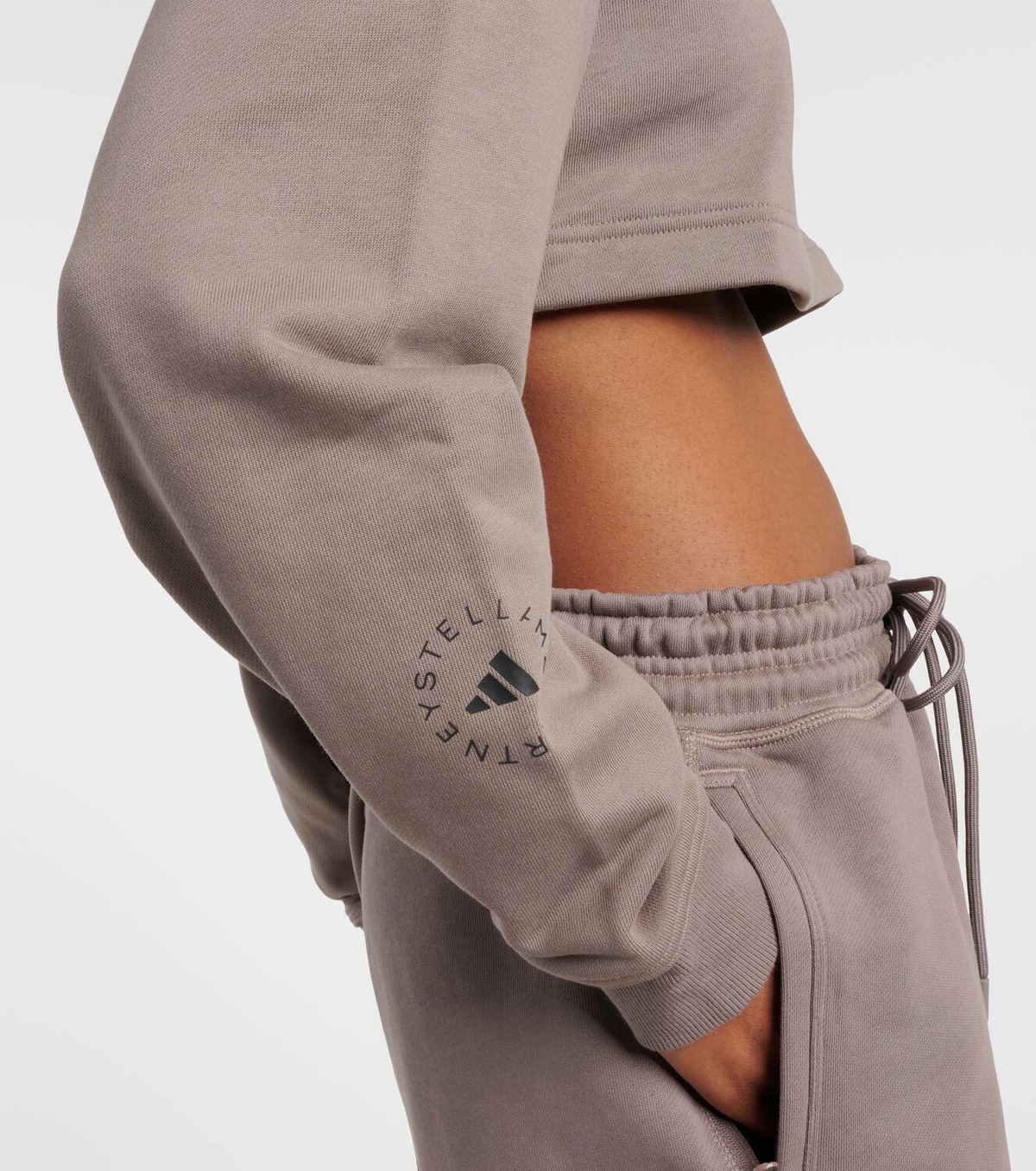 Sportswear crop open-back sweatshirt - adidas By Stella McCartney - Women