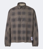 Satisfy Plaid flannel jacket