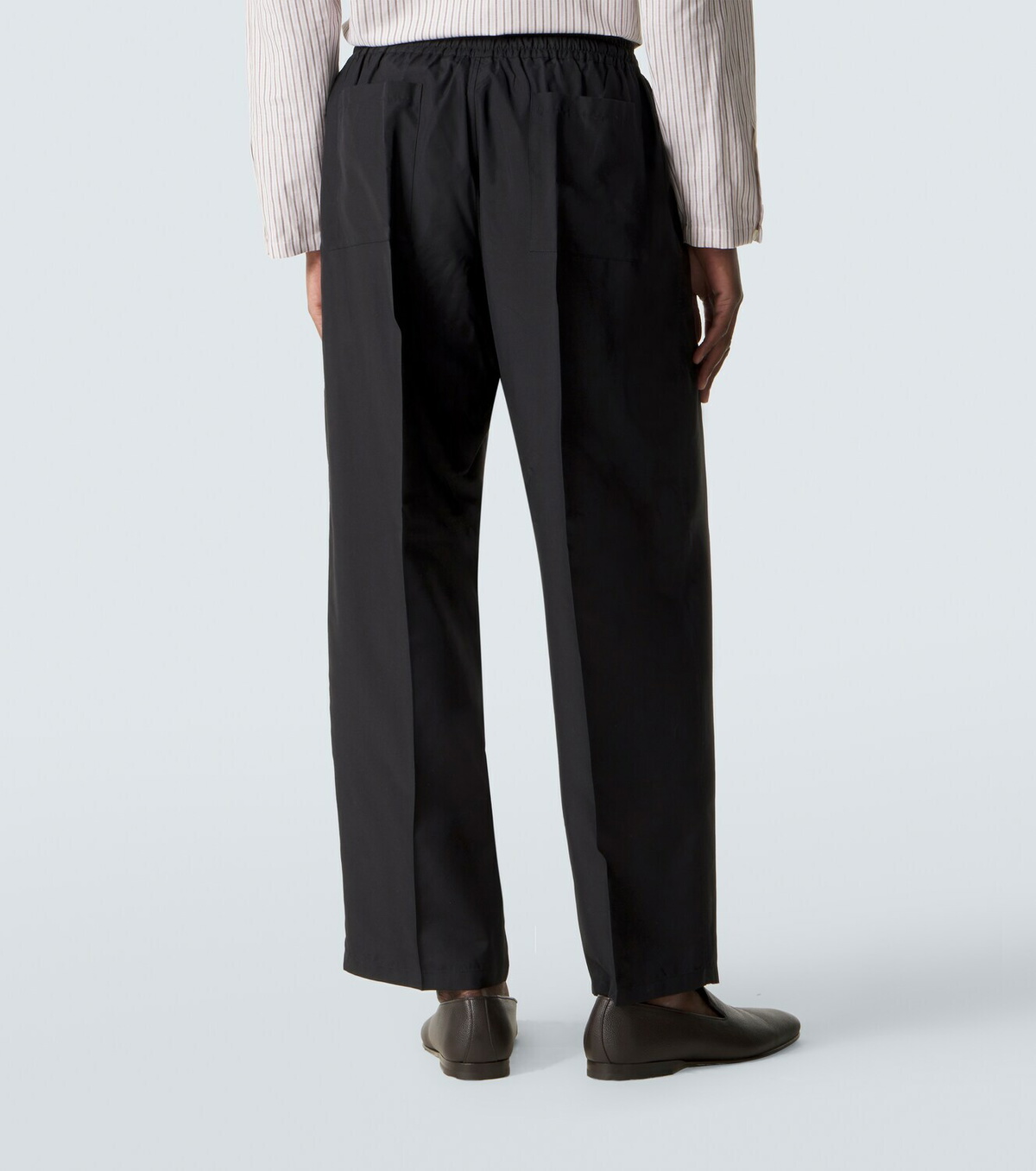 Umit Benan Julian silk straight pants