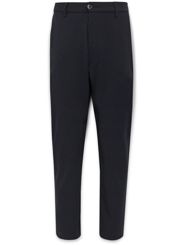 Photo: BARENA - Slim-Fit Woven Trousers - Blue