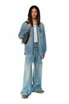Diesel Relaxed Jeans - D-Rise - Jeans Mens in Blue