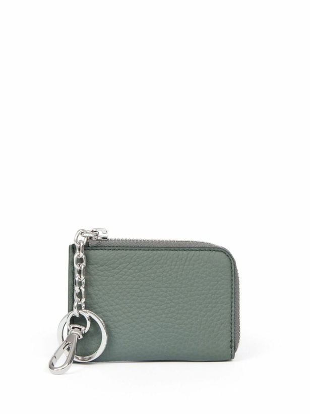 Photo: Maison Margiela Green Leather Keyring Wallet