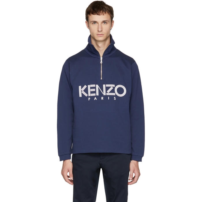 Photo: Kenzo Navy Logo Sweater