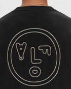 ølåf Face Crewneck Black Sweatshirts