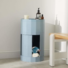 HAY Facet Cabinet - Tall in Misty Blue 