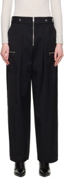 3.1 Phillip Lim Black OS Wide Leg Cargo Pants