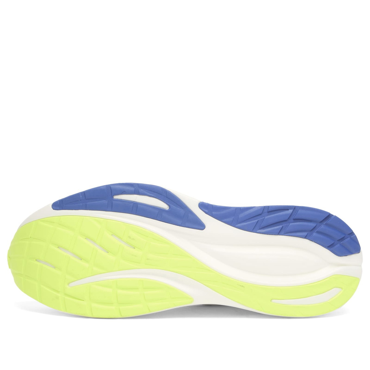 Mizuno Men's Running Neo Zen 2 Sneaker in White/Estate Blue/Lightning Yellow