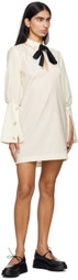 Kika Vargas White Malala Minidress