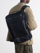 Master-Piece - Rise Leather and Canvas-Trimmed CORDURA® MasterTeX Backpack