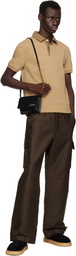 Marni Black Marni Mending Embroidery Leather Shoulder Bag