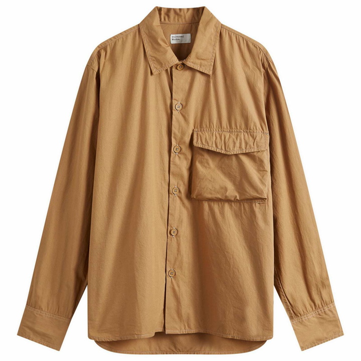 Photo: Universal Works Men's Field Shirt in Sand