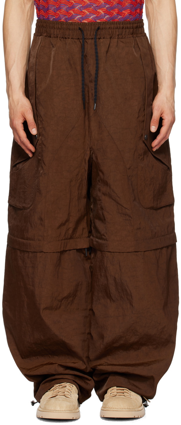 NAMESAKE Black Lamar Carrot Wide Trousers NAMESAKE