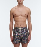 Arrels Barcelona Printed swim trunks