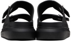McQueen Black Hybrid Slides