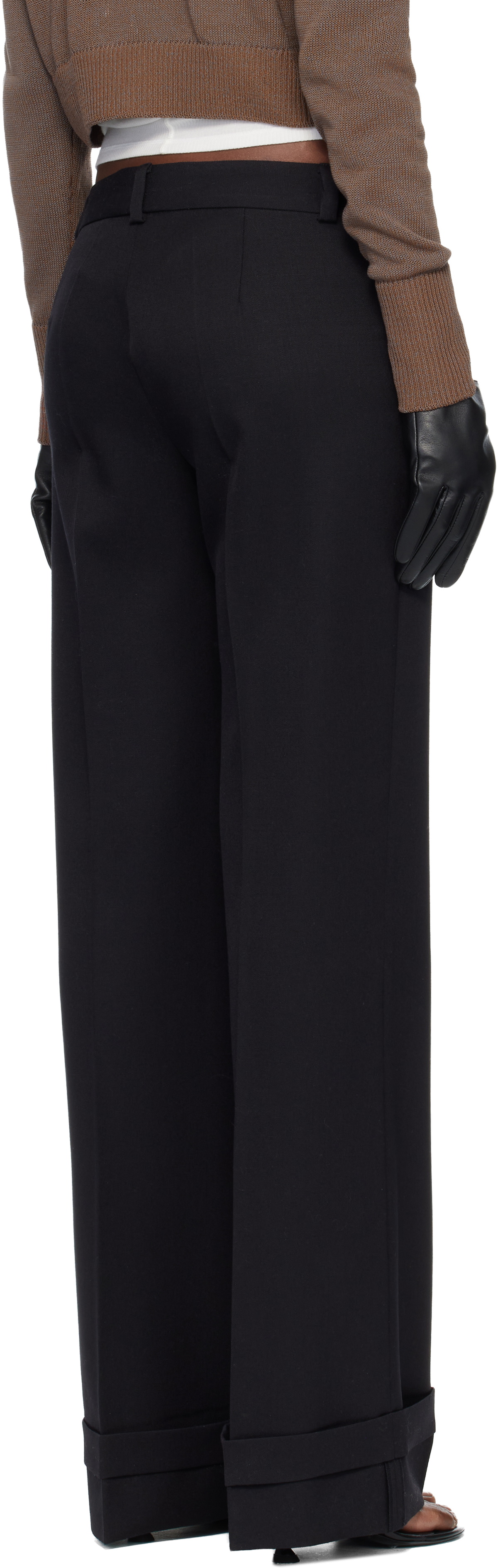 OUR LEGACY Black Hip Trousers