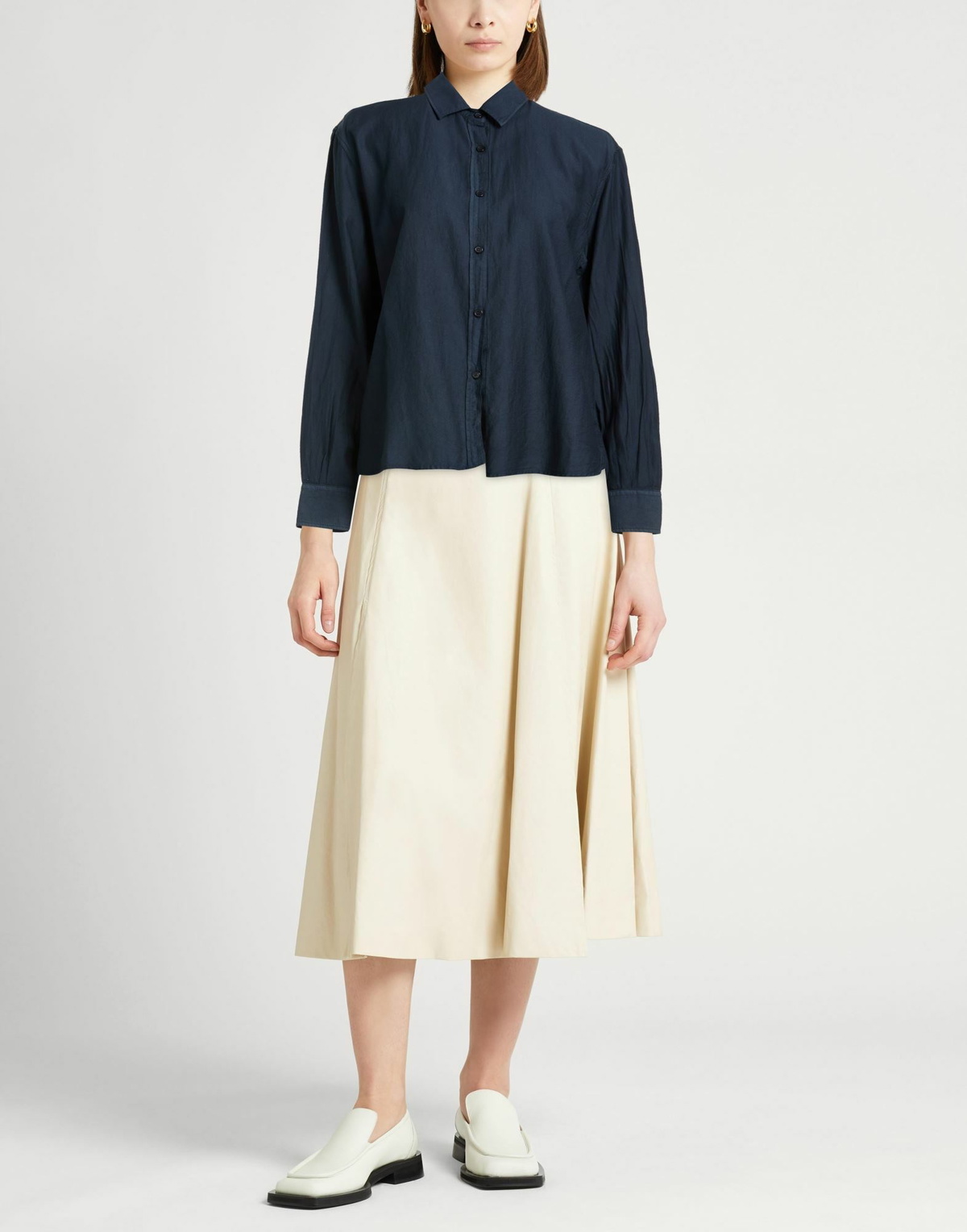 Crossley Womens Shirt Midnight in Blue