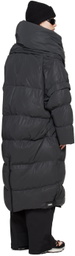 Templa Black Wrap Down Coat