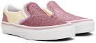 Vans Kids Pink & Off-White Sk8-Hi Zip Little Kids Sneakers