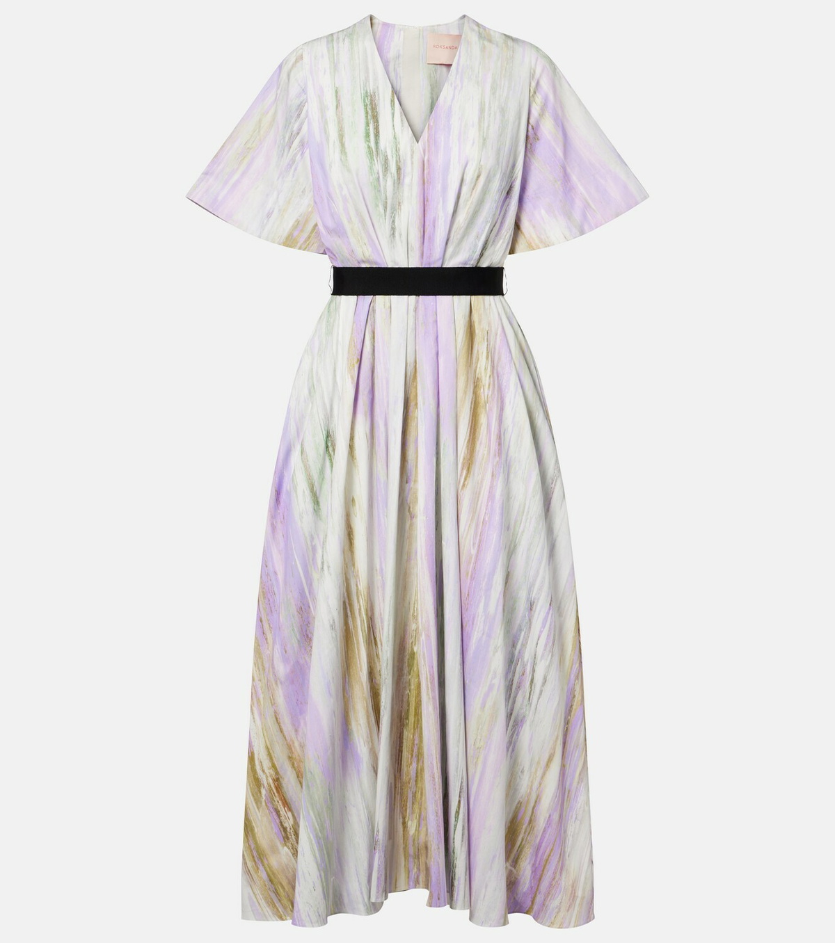 Roksanda Sana printed cotton maxi dress