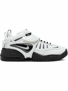 Nike - Ambush Adjust Force SP Rubber-Trimmed Leather and Mesh Sneakers - White